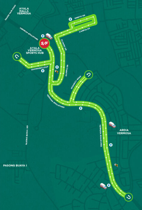 10K proposed SET APART route study at Vermosa